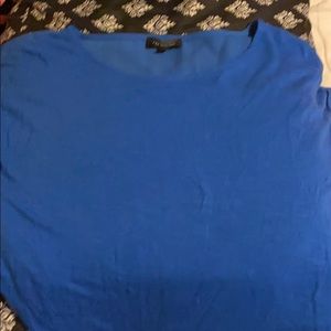 A blue t shirt